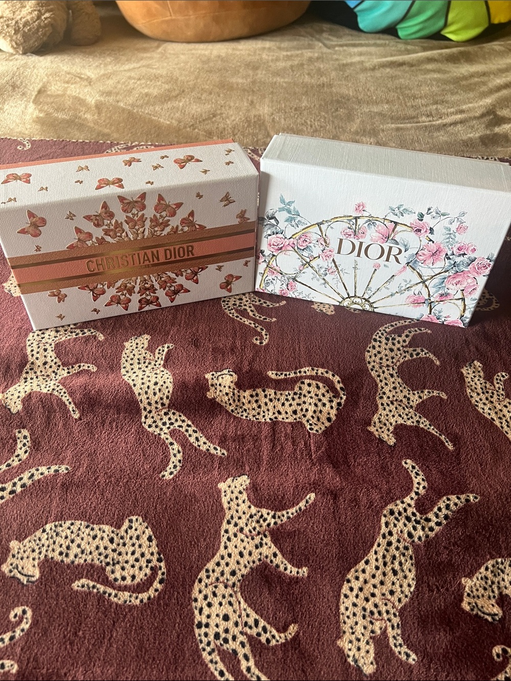 Dior Floral Gift Box Duo in Pink and White